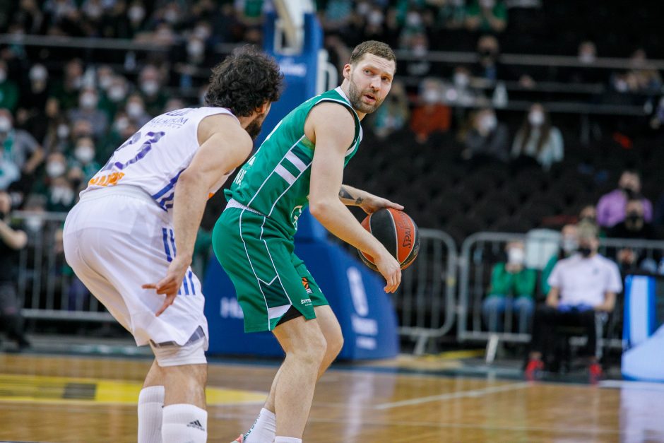 „Žalgiris“ užtikrintai įveikė Madrido „Real“