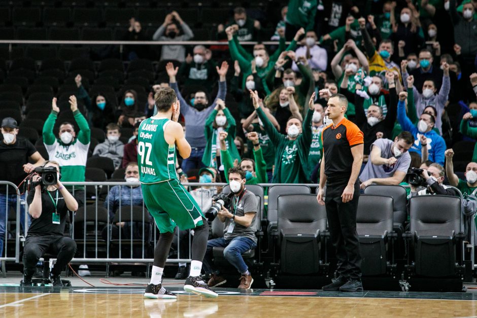 „Žalgiris“ užtikrintai įveikė Madrido „Real“