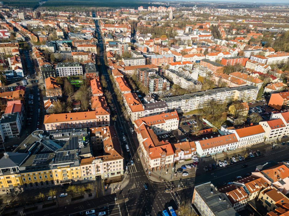 Klaipėdos senamiesčio pastatų fasadus norintys atnaujinti savininkai galės gauti paramą