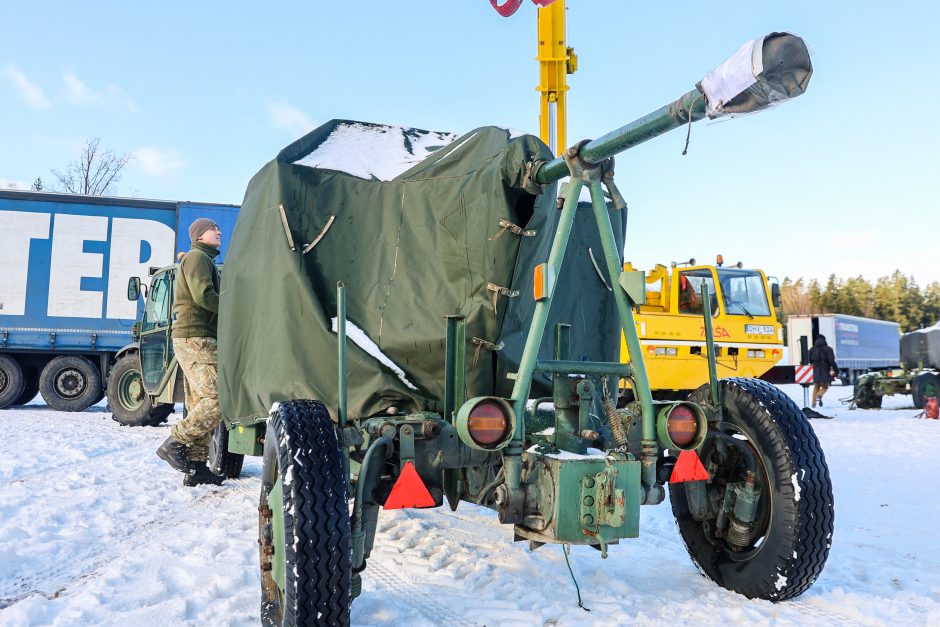 Kariuomenė baigia ruošti 36 zenitinių pabūklų siuntą Ukrainai