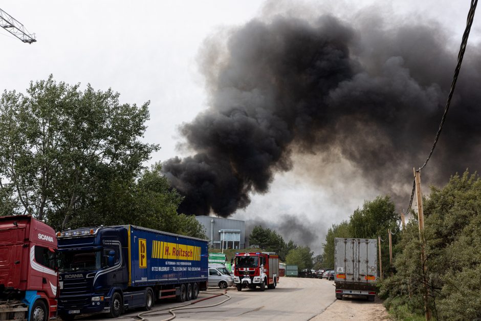 PAGD: „Ecoservice“ trečią parą budi ugniagesių pajėgos