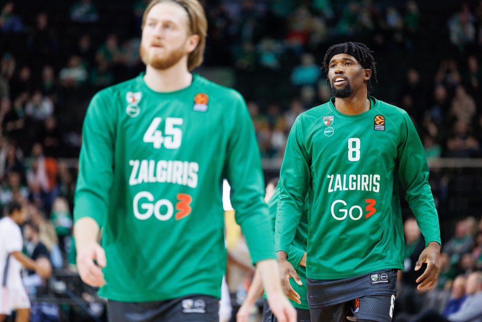 Eurolyga: ilgą laiką pirmavęs „Žalgiris“ nusileido ASVEL