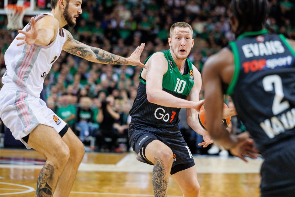 Eurolyga: ilgą laiką pirmavęs „Žalgiris“ nusileido ASVEL