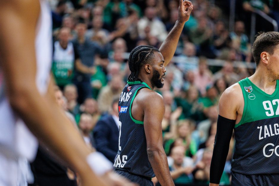 Eurolyga: ilgą laiką pirmavęs „Žalgiris“ nusileido ASVEL