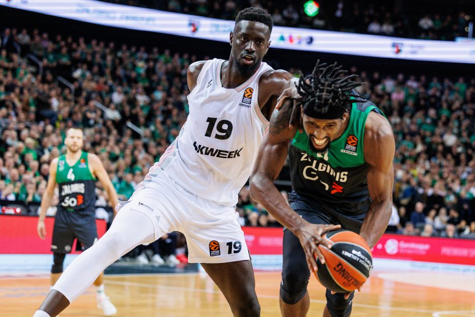 Eurolyga: ilgą laiką pirmavęs „Žalgiris“ nusileido ASVEL