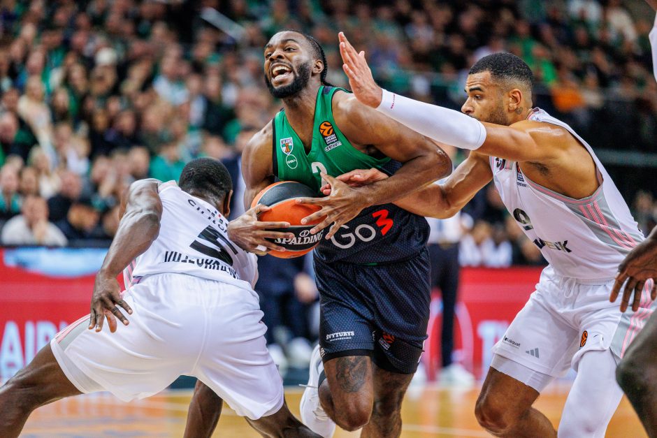 Eurolyga: ilgą laiką pirmavęs „Žalgiris“ nusileido ASVEL