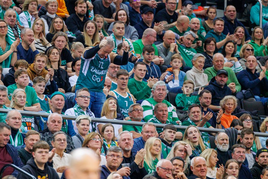 Eurolyga: ilgą laiką pirmavęs „Žalgiris“ nusileido ASVEL