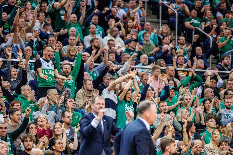 Eurolyga: ilgą laiką pirmavęs „Žalgiris“ nusileido ASVEL