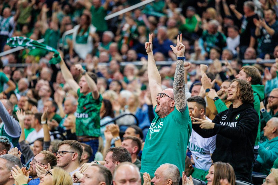 Eurolyga: ilgą laiką pirmavęs „Žalgiris“ nusileido ASVEL