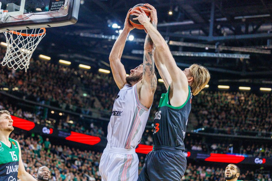 Eurolyga: ilgą laiką pirmavęs „Žalgiris“ nusileido ASVEL