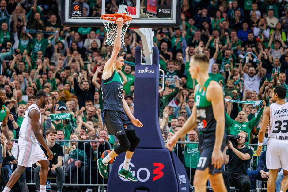 Eurolyga: ilgą laiką pirmavęs „Žalgiris“ nusileido ASVEL