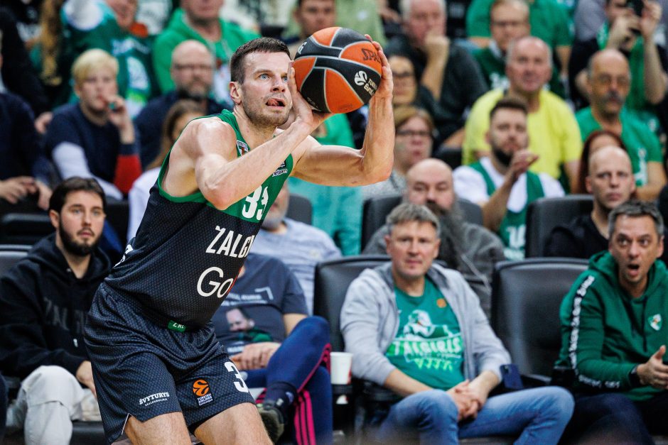 Eurolyga: ilgą laiką pirmavęs „Žalgiris“ nusileido ASVEL