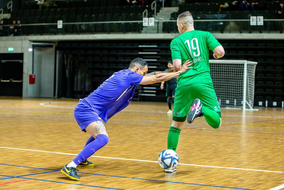 Futsalo LFF taurė. „K. Žalgiris“ – „Vikingai“ 9:2