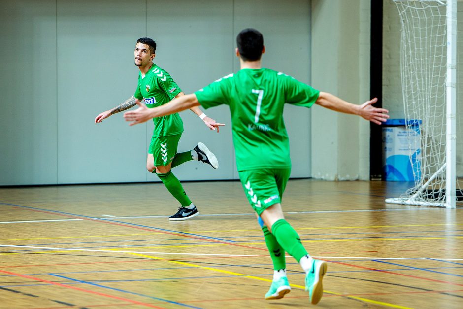 Futsalo LFF taurė. „K. Žalgiris“ – „Vikingai“ 9:2