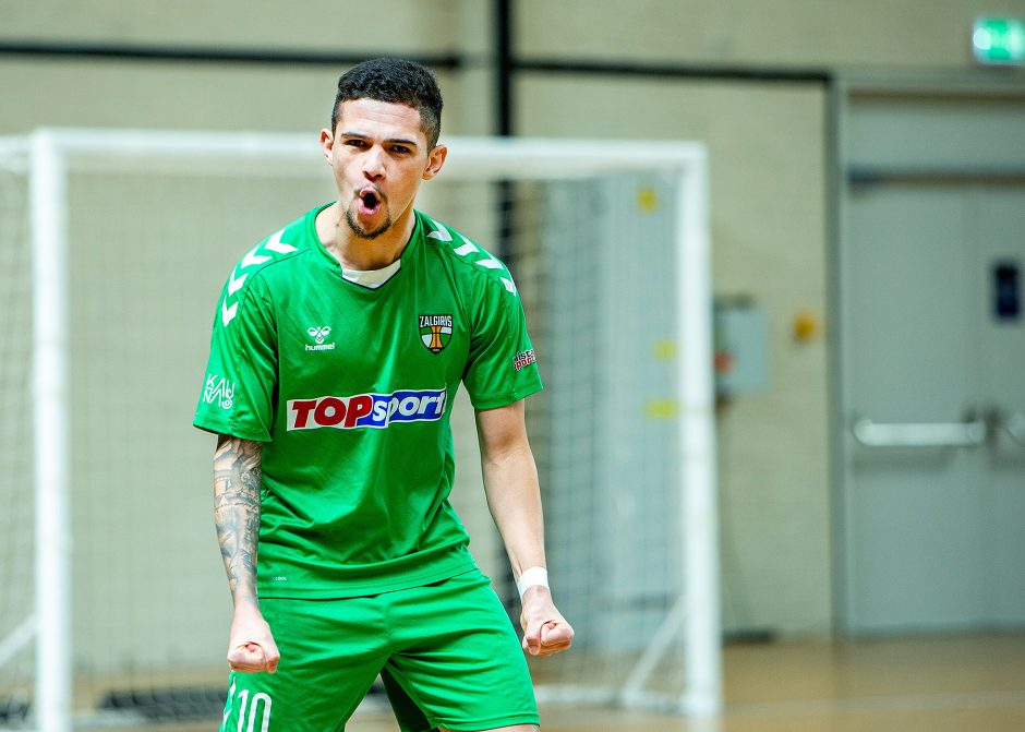 Futsalo LFF taurė. „K. Žalgiris“ – „Vikingai“ 9:2