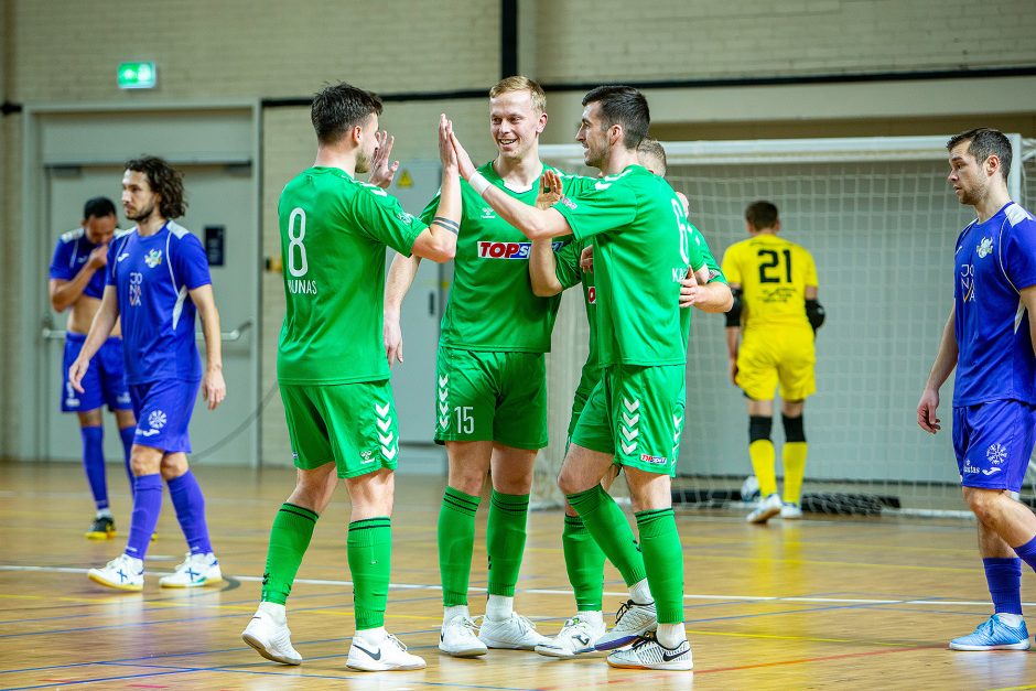 Futsalo LFF taurė. „K. Žalgiris“ – „Vikingai“ 9:2