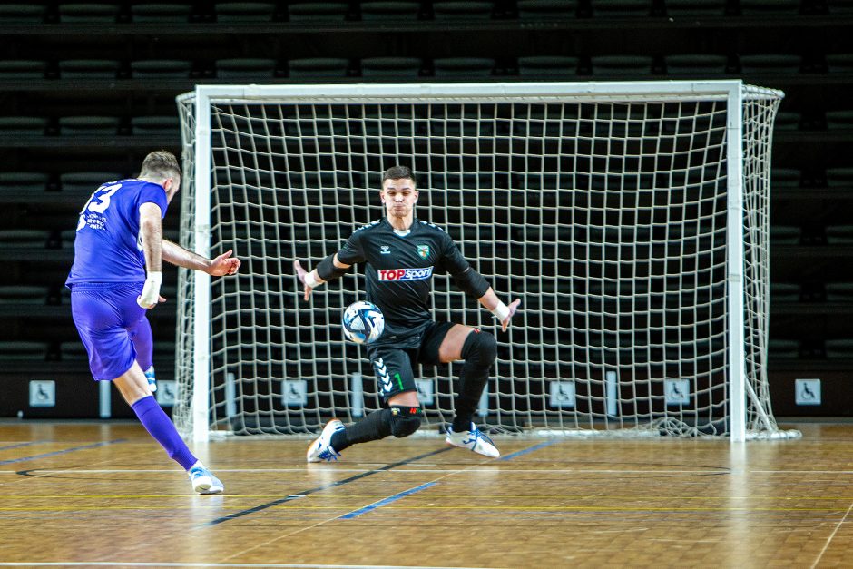 Futsalo LFF taurė. „K. Žalgiris“ – „Vikingai“ 9:2