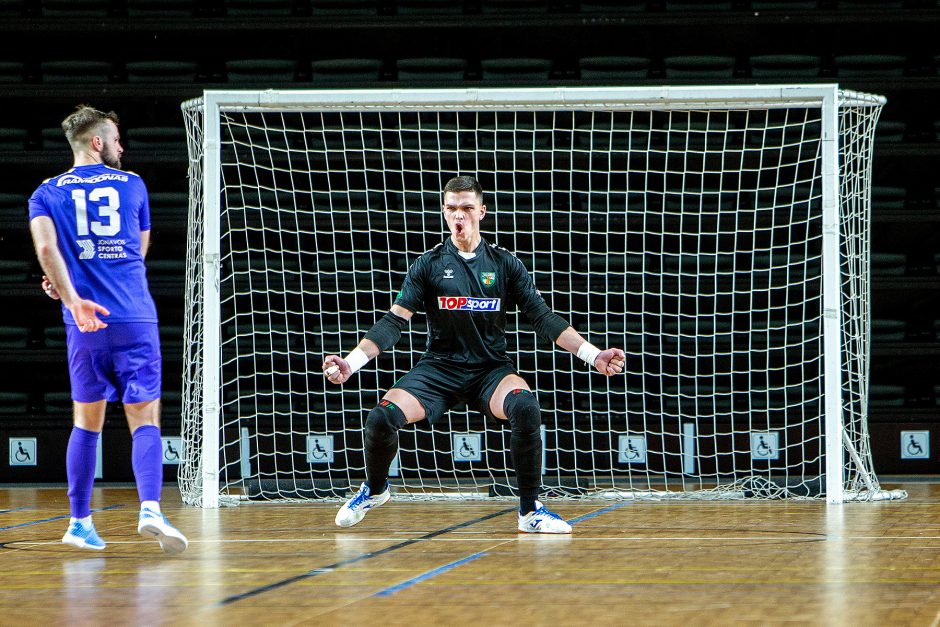 Futsalo LFF taurė. „K. Žalgiris“ – „Vikingai“ 9:2