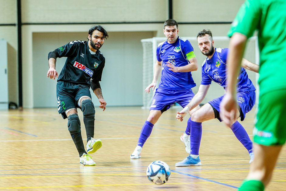 Futsalo LFF taurė. „K. Žalgiris“ – „Vikingai“ 9:2