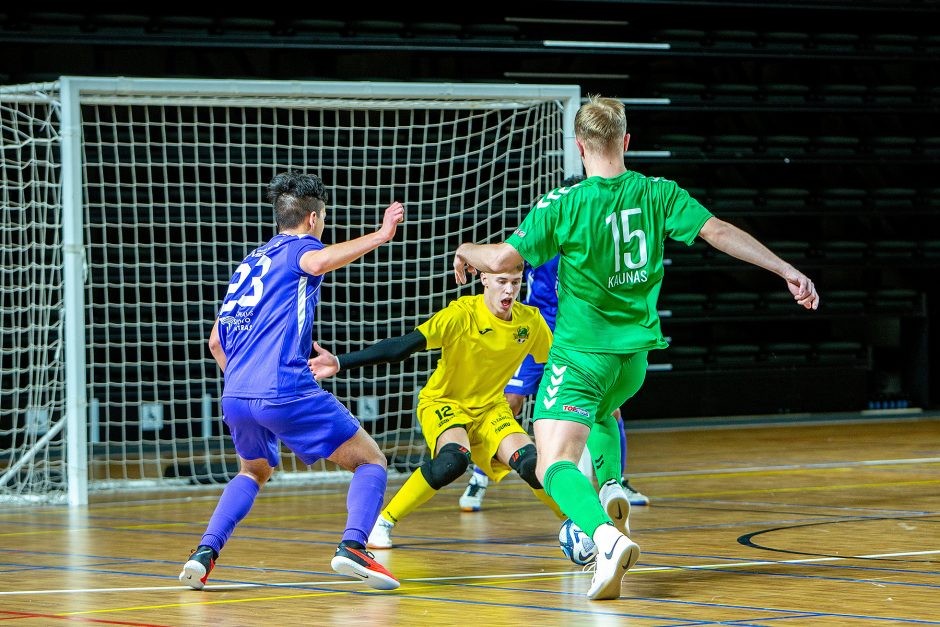 Futsalo LFF taurė. „K. Žalgiris“ – „Vikingai“ 9:2