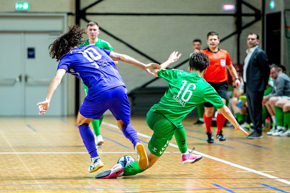 Futsalo LFF taurė. „K. Žalgiris“ – „Vikingai“ 9:2