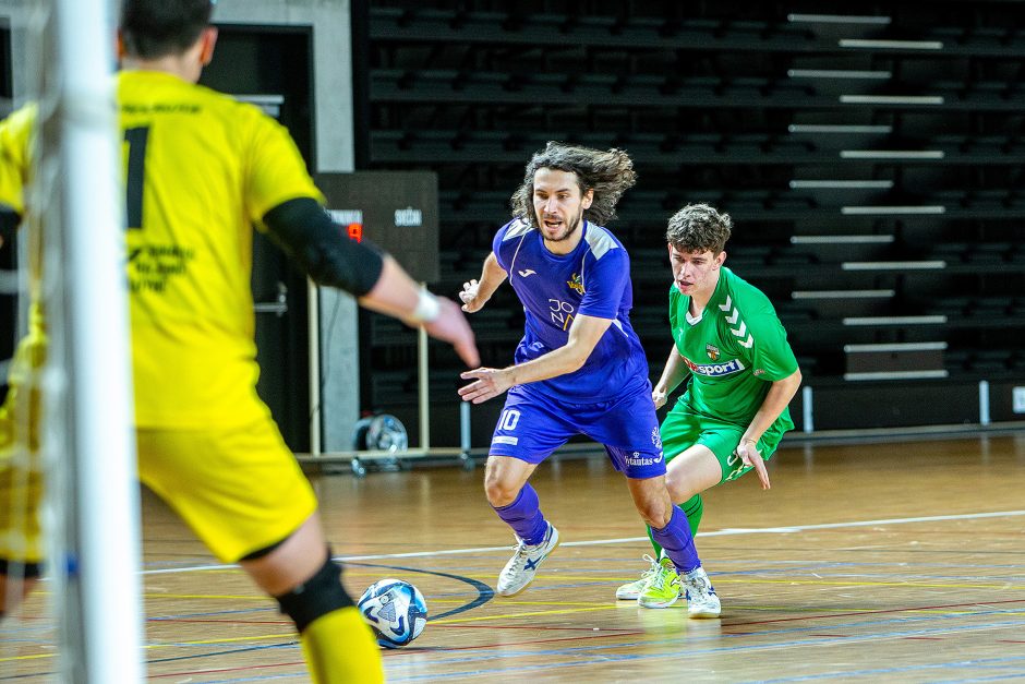 Futsalo LFF taurė. „K. Žalgiris“ – „Vikingai“ 9:2