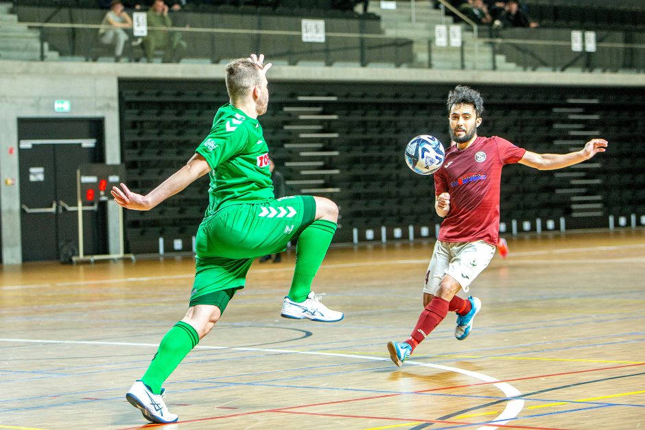 Salės futbolo A lyga: „K. Žalgiris“ – „Bruklinas“ 7:1