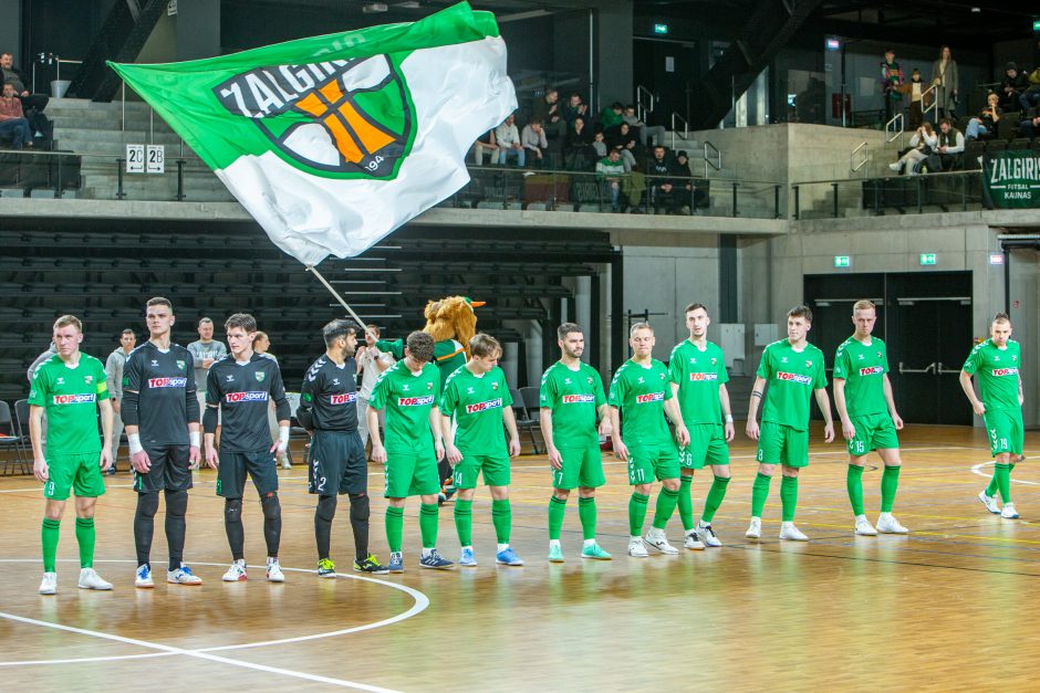 Salės futbolo A lygos finalas: „K. Žalgiris“ – „Vikingai“ 4:1