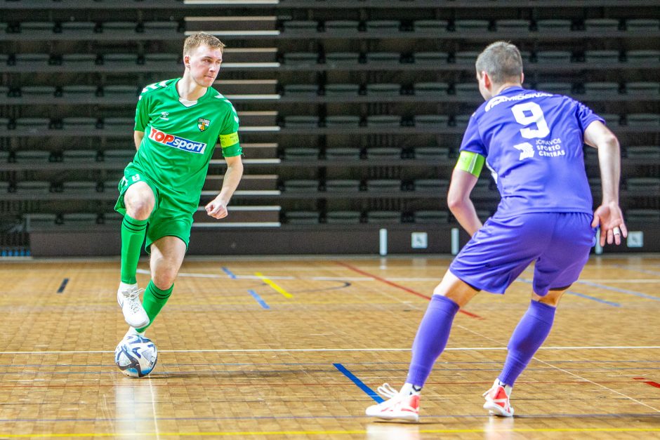 Salės futbolo A lygos finalas: „K. Žalgiris“ – „Vikingai“ 4:1