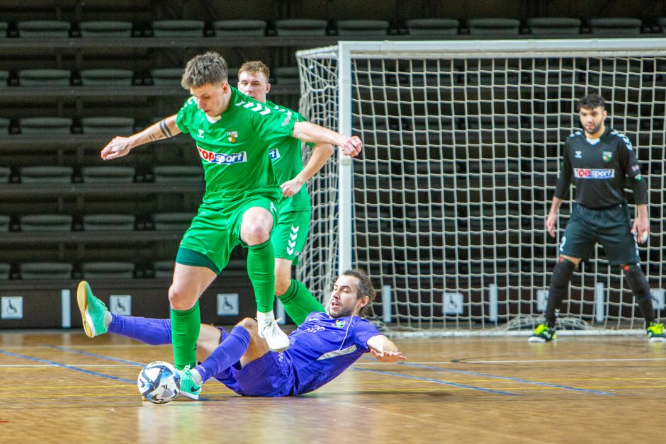 Salės futbolo A lygos finalas: „K. Žalgiris“ – „Vikingai“ 4:1