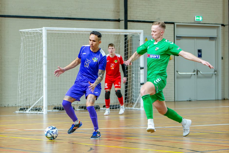 Salės futbolo A lygos finalas: „K. Žalgiris“ – „Vikingai“ 4:1