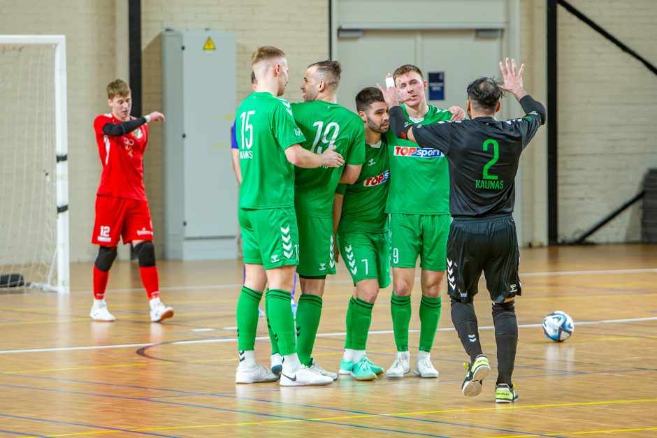 Salės futbolo A lygos finalas: „K. Žalgiris“ – „Vikingai“ 4:1