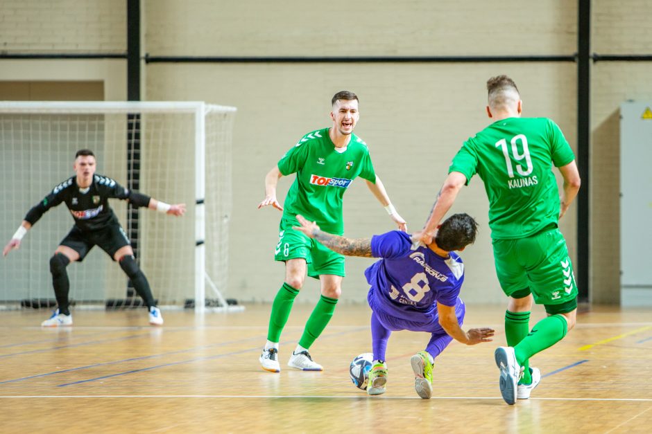 Salės futbolo A lygos finalas: „K. Žalgiris“ – „Vikingai“ 4:1