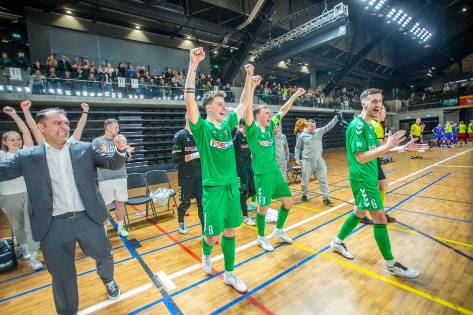 Salės futbolo A lygos finalas: „K. Žalgiris“ – „Vikingai“ 4:1