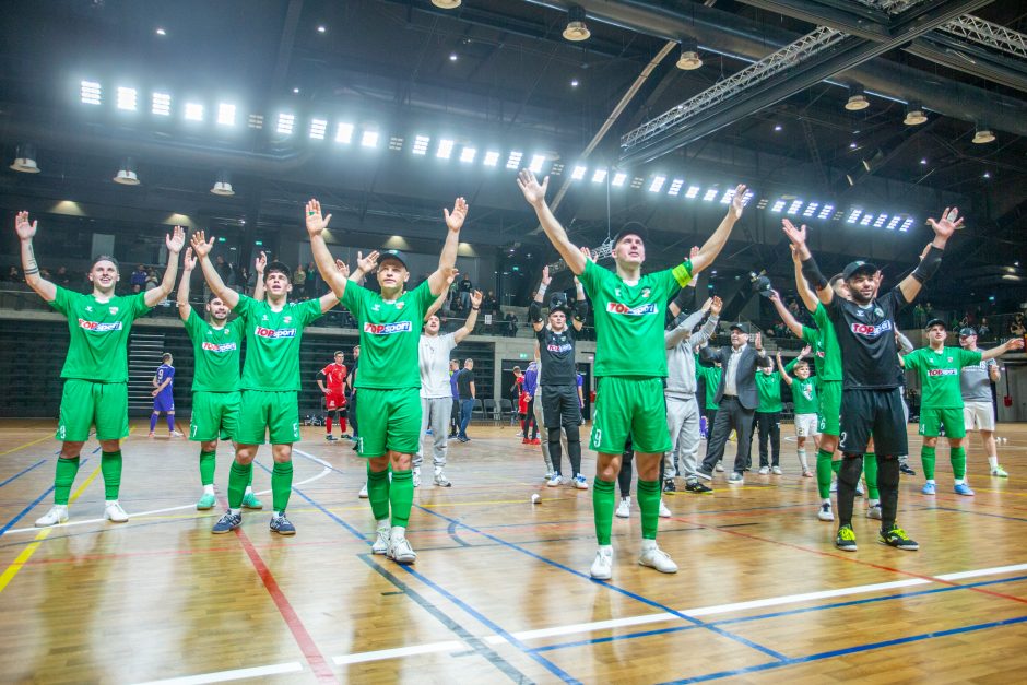 Salės futbolo A lygos finalas: „K. Žalgiris“ – „Vikingai“ 4:1