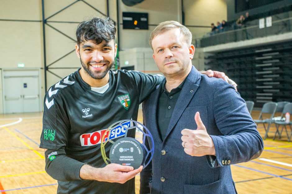 Salės futbolo A lygos finalas: „K. Žalgiris“ – „Vikingai“ 4:1