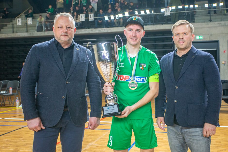 Salės futbolo A lygos finalas: „K. Žalgiris“ – „Vikingai“ 4:1