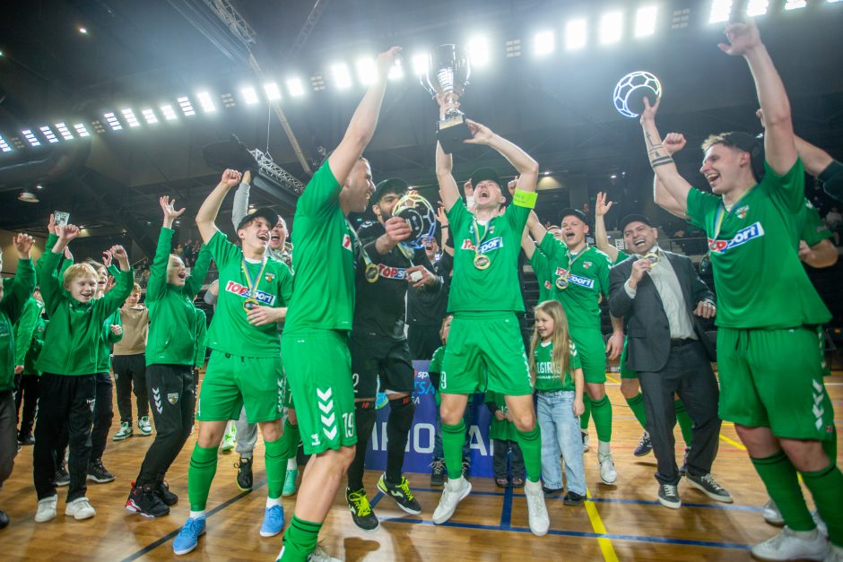 Salės futbolo A lygos finalas: „K. Žalgiris“ – „Vikingai“ 4:1