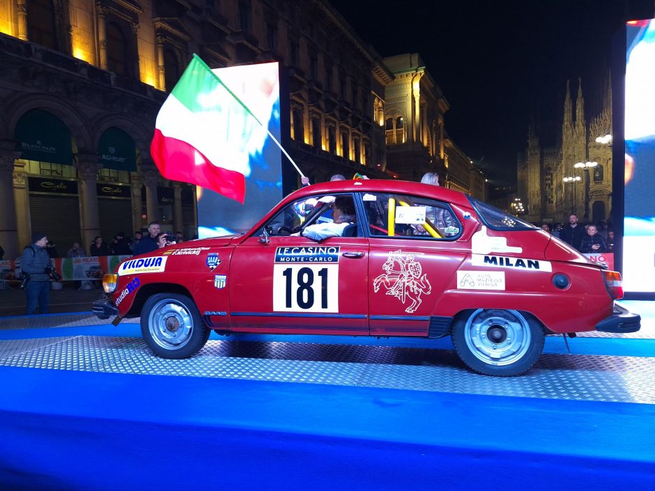 Visi lietuviai pasiekė „Rally Monte Carlo Historique“ finišą