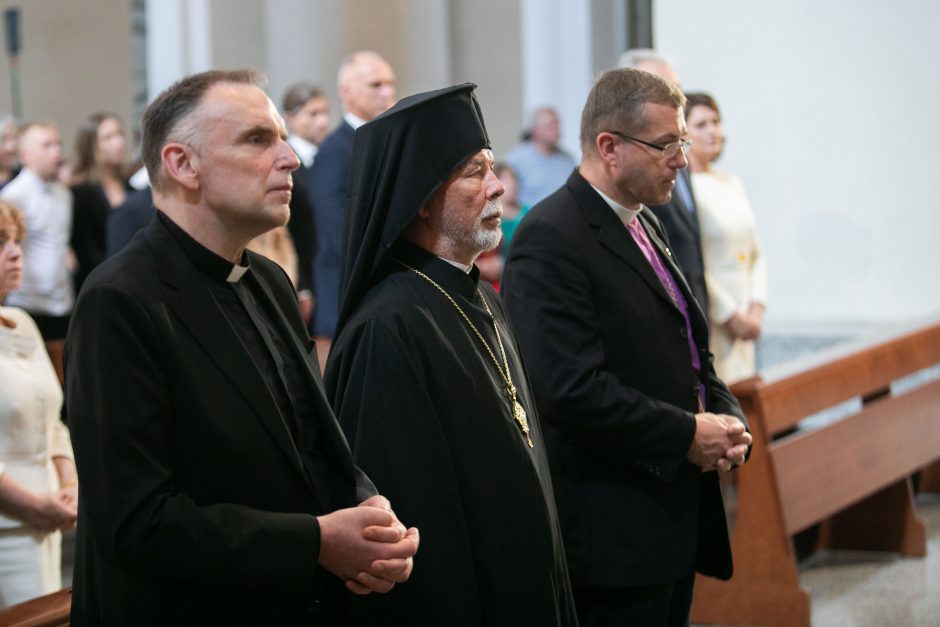 Iškilmingos šv. Mišios Vilniaus arkikatedroje bazilikoje