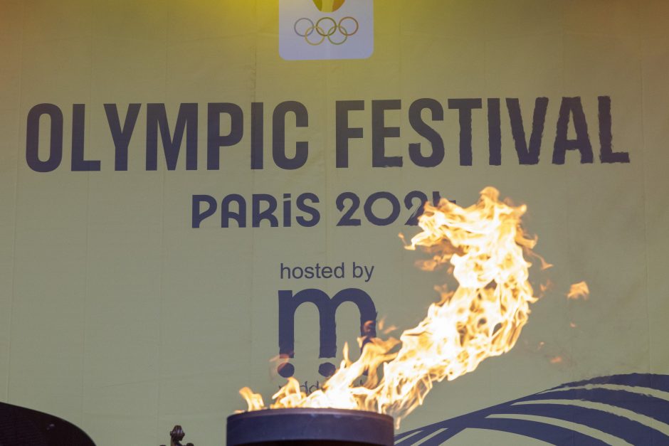 Paryžiuje – olimpinių žaidynių atidarymo ceremonija