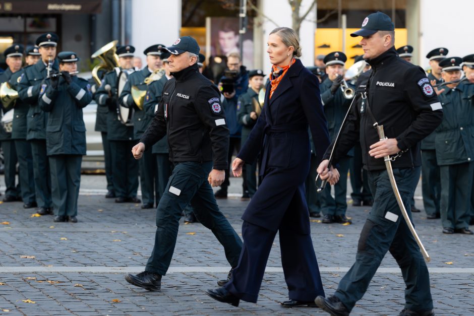 Vilniuje – policijos, ugniagesių ir Viešojo saugumo tarnybos vadų inauguracija