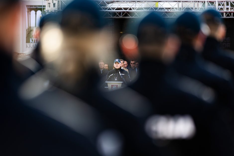 Vilniuje – policijos, ugniagesių ir Viešojo saugumo tarnybos vadų inauguracija