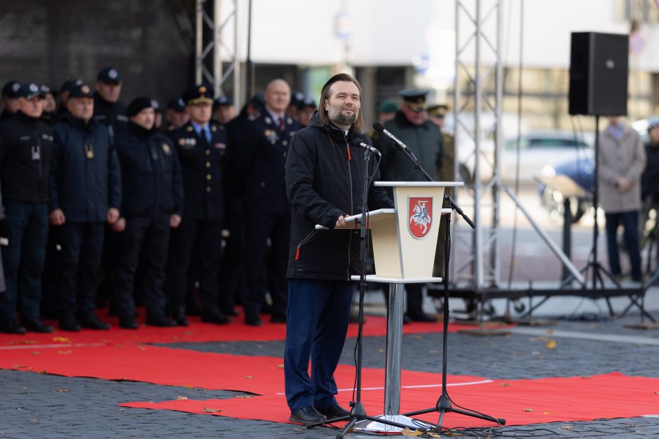 Vilniuje – policijos, ugniagesių ir Viešojo saugumo tarnybos vadų inauguracija