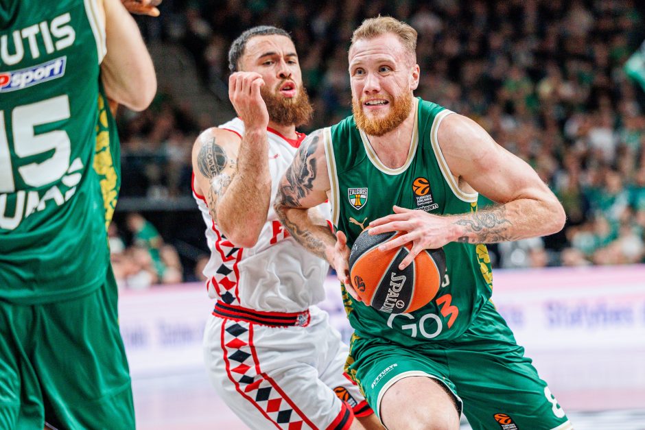 Eurolyga: „Žalgiris“ – „Monaco“ (63:62)