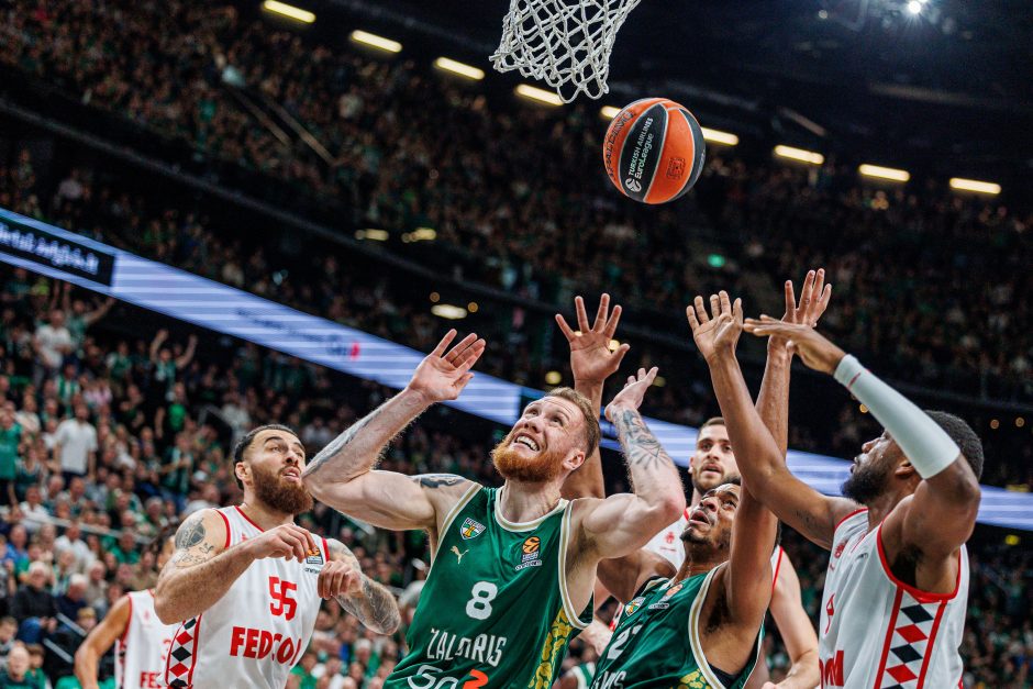 Eurolyga: „Žalgiris“ – „Monaco“ (63:62)