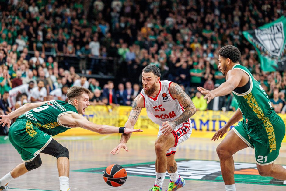 Eurolyga: „Žalgiris“ – „Monaco“ (63:62)