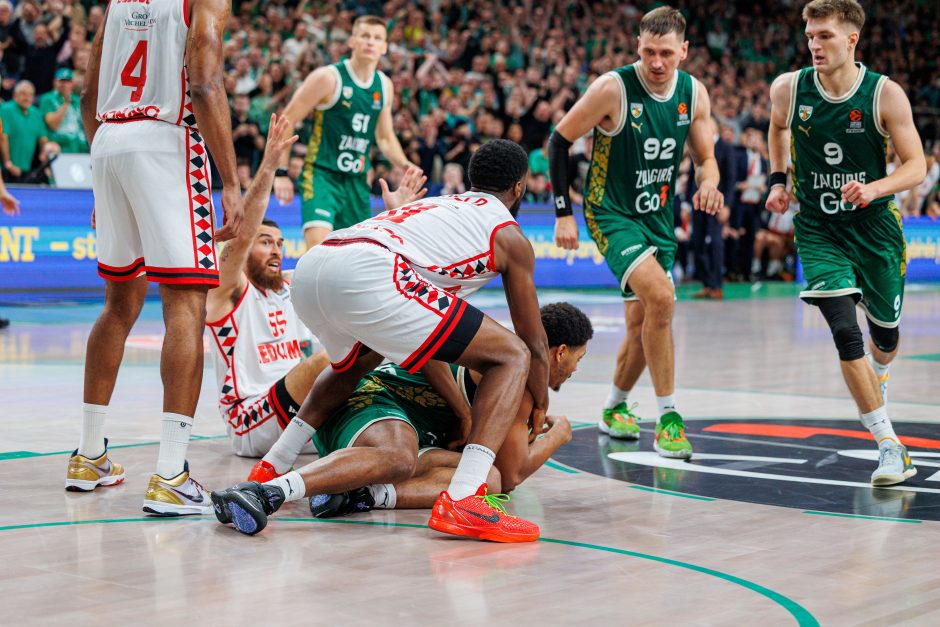 Eurolyga: „Žalgiris“ – „Monaco“ (63:62)