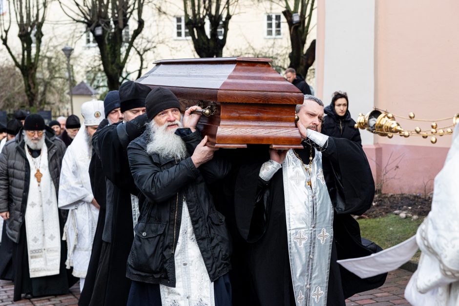 Metropolito Chrizostomo laidotuvės