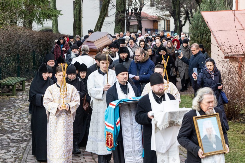 Metropolito Chrizostomo laidotuvės